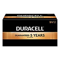 Duracell PGD MN1604BKD Coppertop Battery, Alkaline, 9V Size (Pack of 12) 12 Count (Pack of 1)