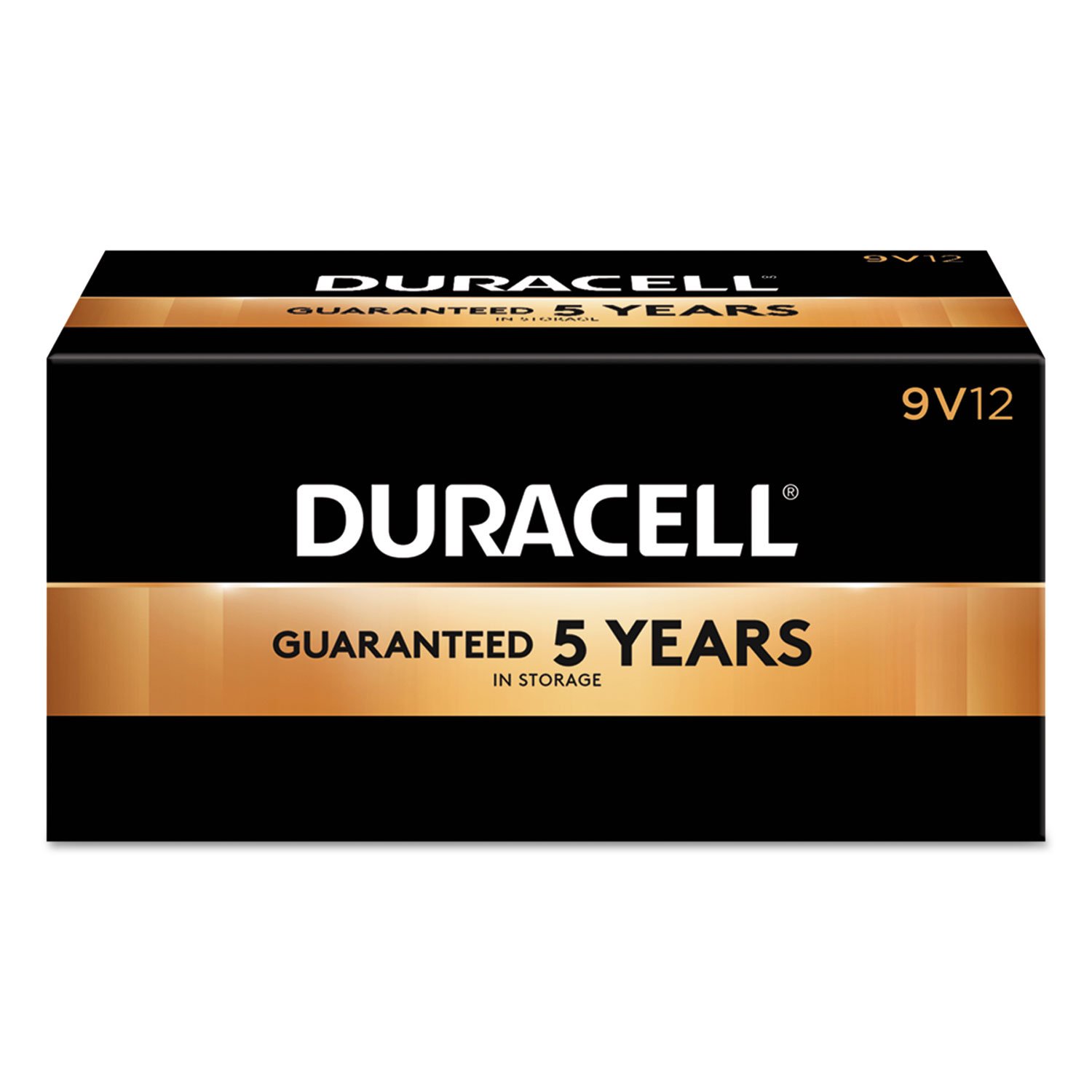 Duracell PGD MN1604BKD Coppertop Battery, Alkaline, 9V Size (Pack of 12) 12 Count (Pack of 1)