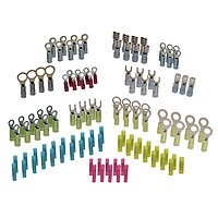 Ancor 220003 Marine Grade Electrical Premium Nylon Insulated Double Crimp Funnel Entry Connector Kit (18 to 10-Gauge