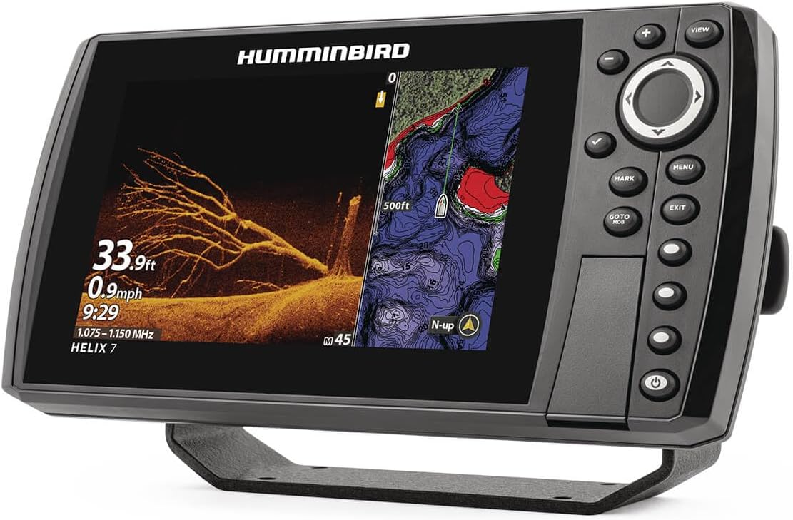 Humminbird Helix 7 G4N GPS Fish Finder with Dual Spectrum Chirp Sonar, MEGA Down Imaging