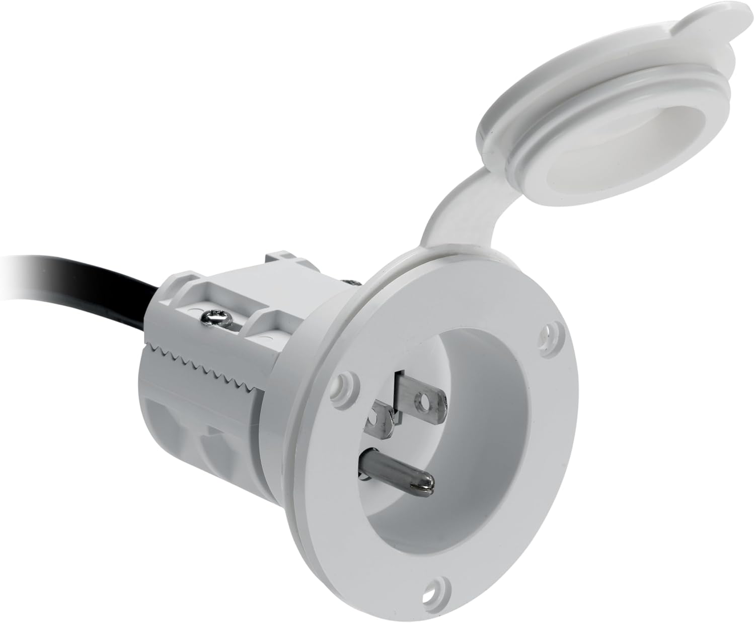 Minn Kota MKR-23 AC Power Port - White (Saltwater)