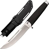 Cold Steel Outdoorsman 6" VG-10 San Mai Razor-Sharp Straight Back Blade 5.125" Kray-Ex Handle Multi-Purpose Fixed Blade Knife w/Secure-Ex Sheath