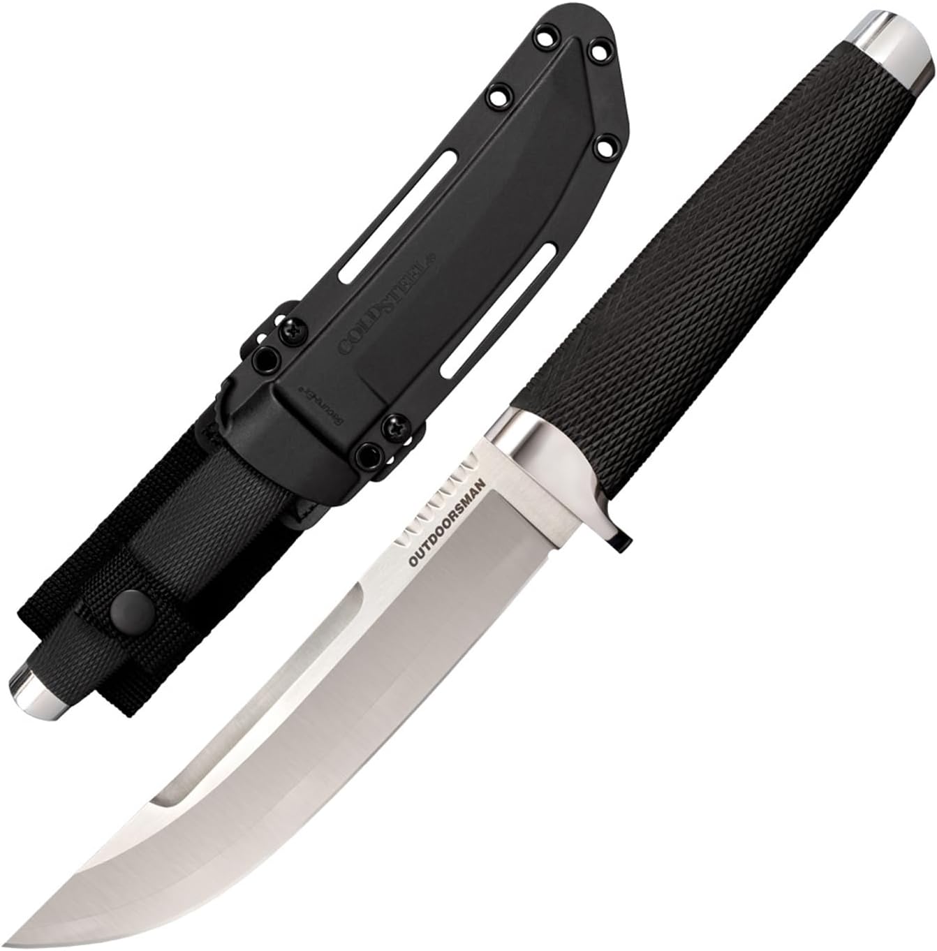 Cold Steel Outdoorsman 6" VG-10 San Mai Razor-Sharp Straight Back Blade 5.125" Kray-Ex Handle Multi-Purpose Fixed Blade