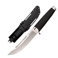 Cold Steel Outdoorsman 6" VG-10 San Mai Razor-Sharp Straight Back Blade 5.125" Kray-Ex Handle Multi-Purpose Fixed Blade Knife w/Secure-Ex Sheath