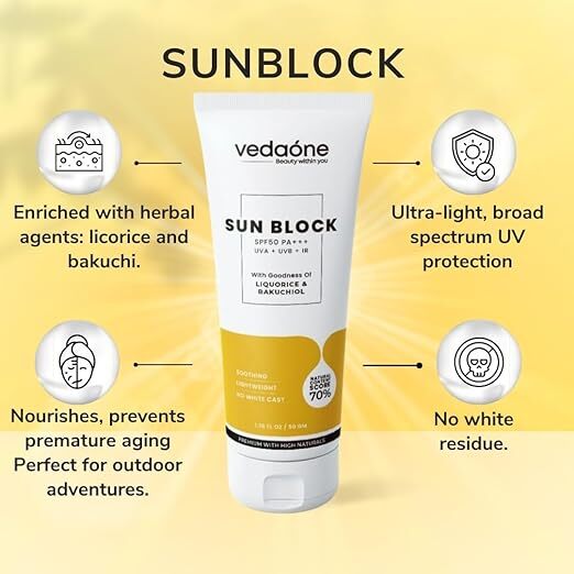 VedaOne - Sun Block SPF50 PA+++