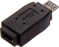 StarTech.com Micro USB to Mini USB 2.0 Adapter (UUSBMUSBMF)