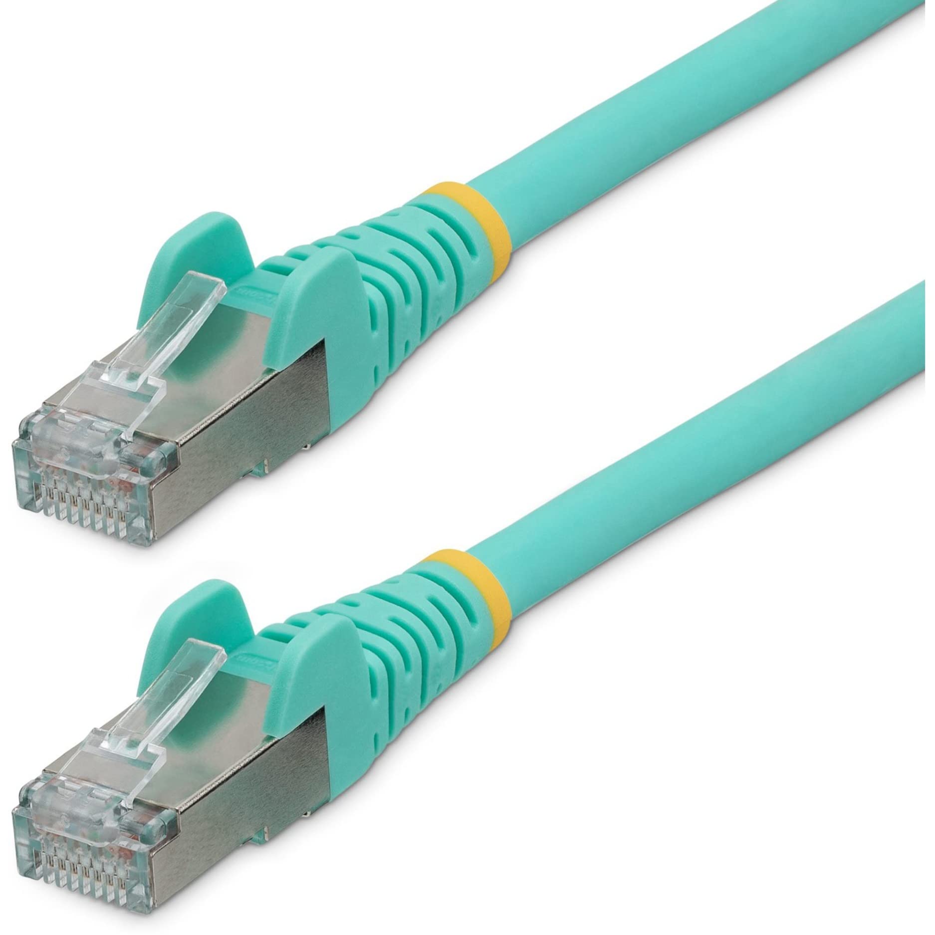 StarTech.com CAT6a Low Smoke Zero Halogen (LSZH) Shielded Ethernet Cable (S/FTP) - RJ45 Snagless w/ Strain Relief