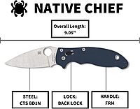 Spyderco Native Chief Lightweight Folding Knife