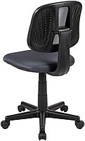 Flash Furniture Flash Fundamentals Mesh Mid-Back Swivel Task Office Chair with Pivot Back