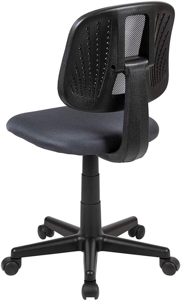 Flash Furniture Flash Fundamentals Mesh Mid-Back Swivel Task Office Chair with Pivot Back
