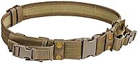 NCSTAR Vism CVBLT2978 Tactical Belt with Two Pouches