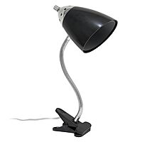 LIMELIGHTS Flossy Flexible Gooseneck Clip-On Desk Lamp