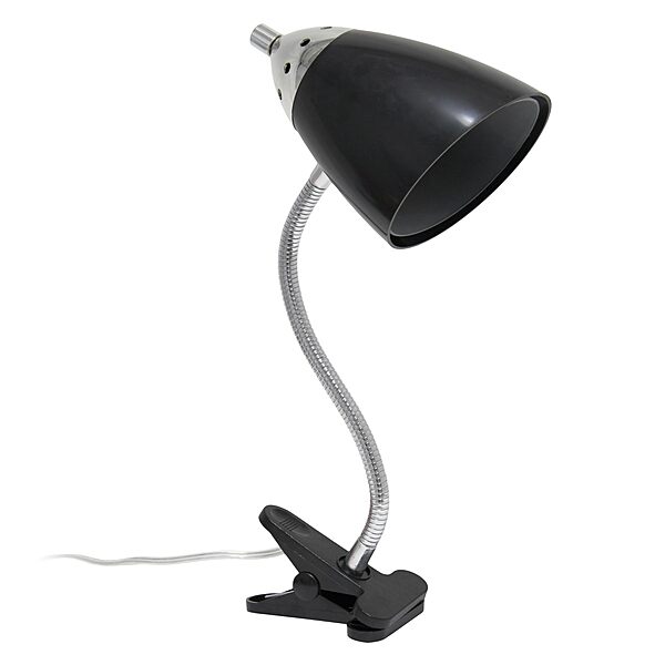 LIMELIGHTS Flossy Flexible Gooseneck Clip-On Desk Lamp