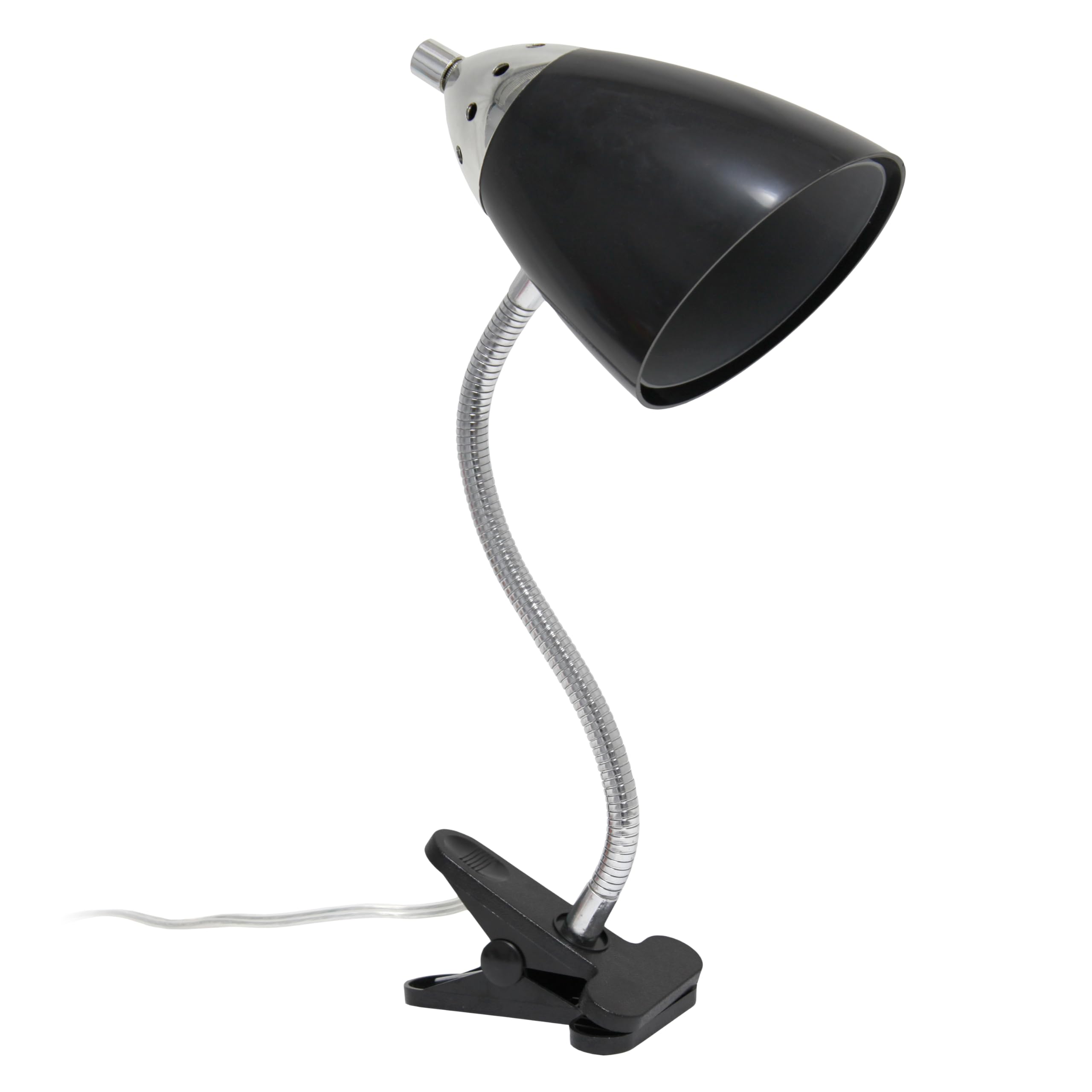 LIMELIGHTS Flossy Flexible Gooseneck Clip-On Desk Lamp