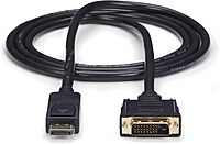StarTech.com 6ft (1.8m) DisplayPort to DVI Cable, DP to DVI-D Video Adapter Converter Cable, Replacement for DP2DVIMM6 6 feet