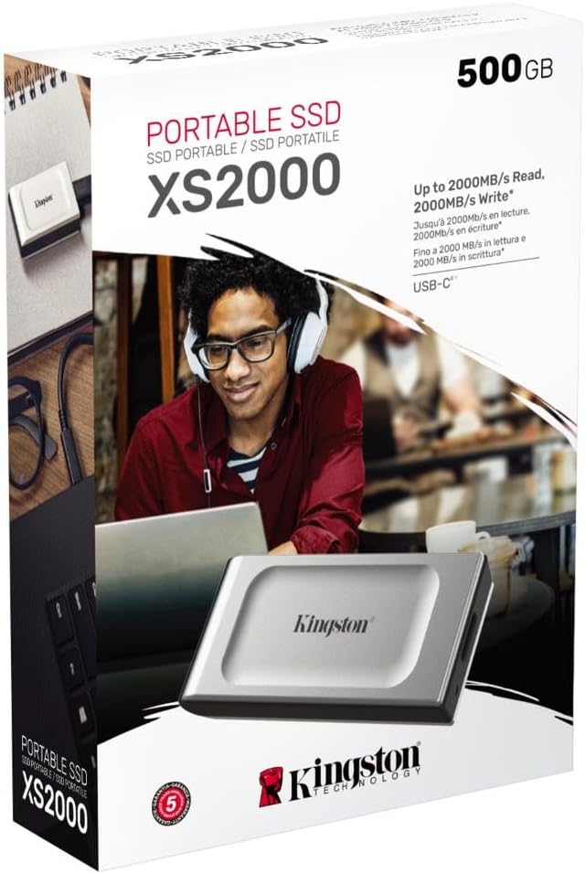 KINGSTON XS1000 & XS2000 Portable External SSDs