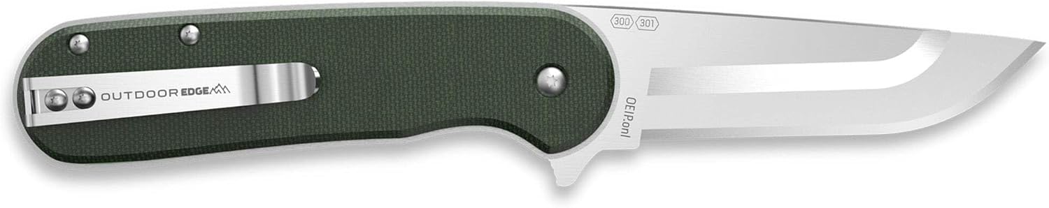 OD Edge RAZOR VX3 MICARTA GREEN SS