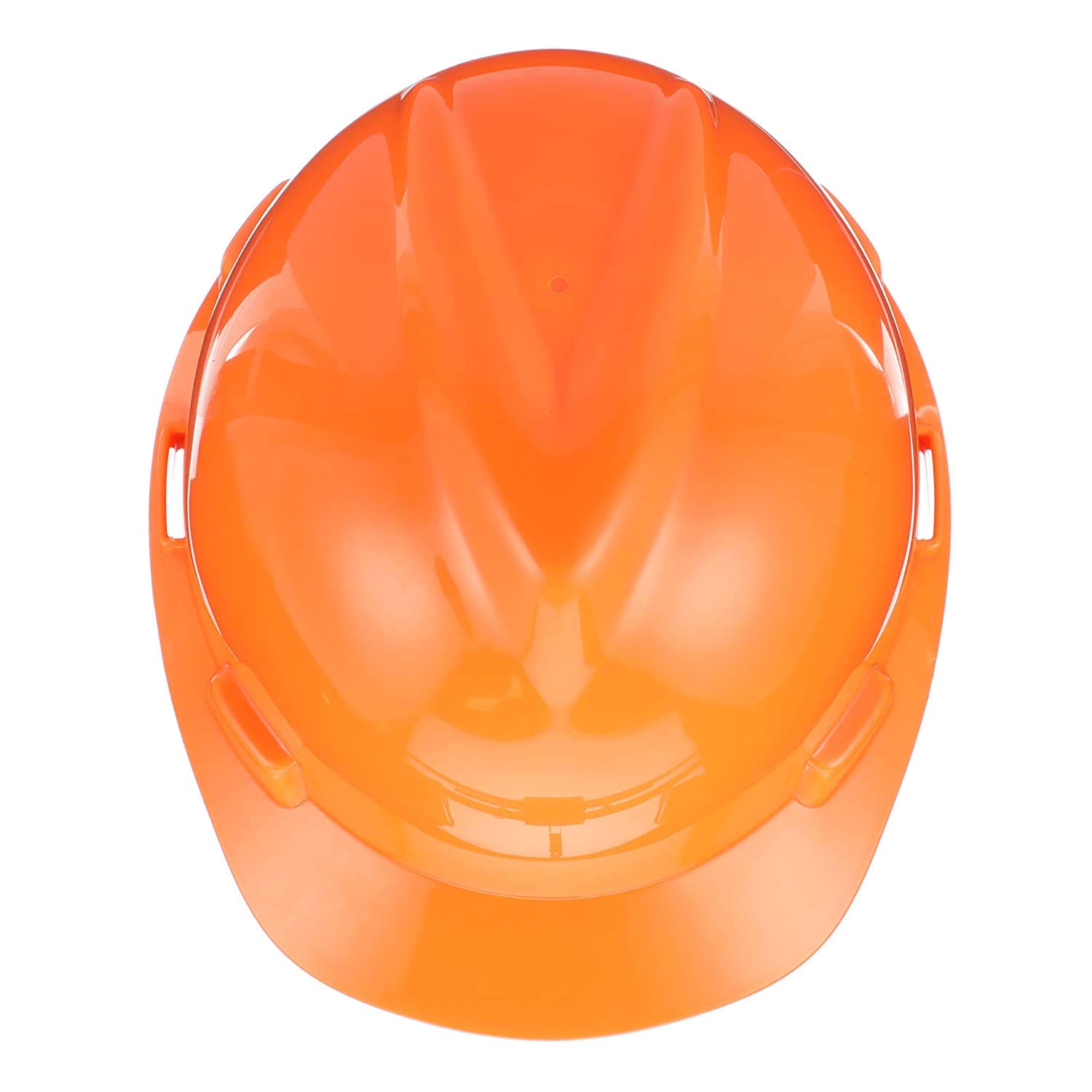 MSA 488146 V-Gard Cap Style Safety Hard Hat With Fas-Trac III Ratchet Suspension | Polyethylene Shell