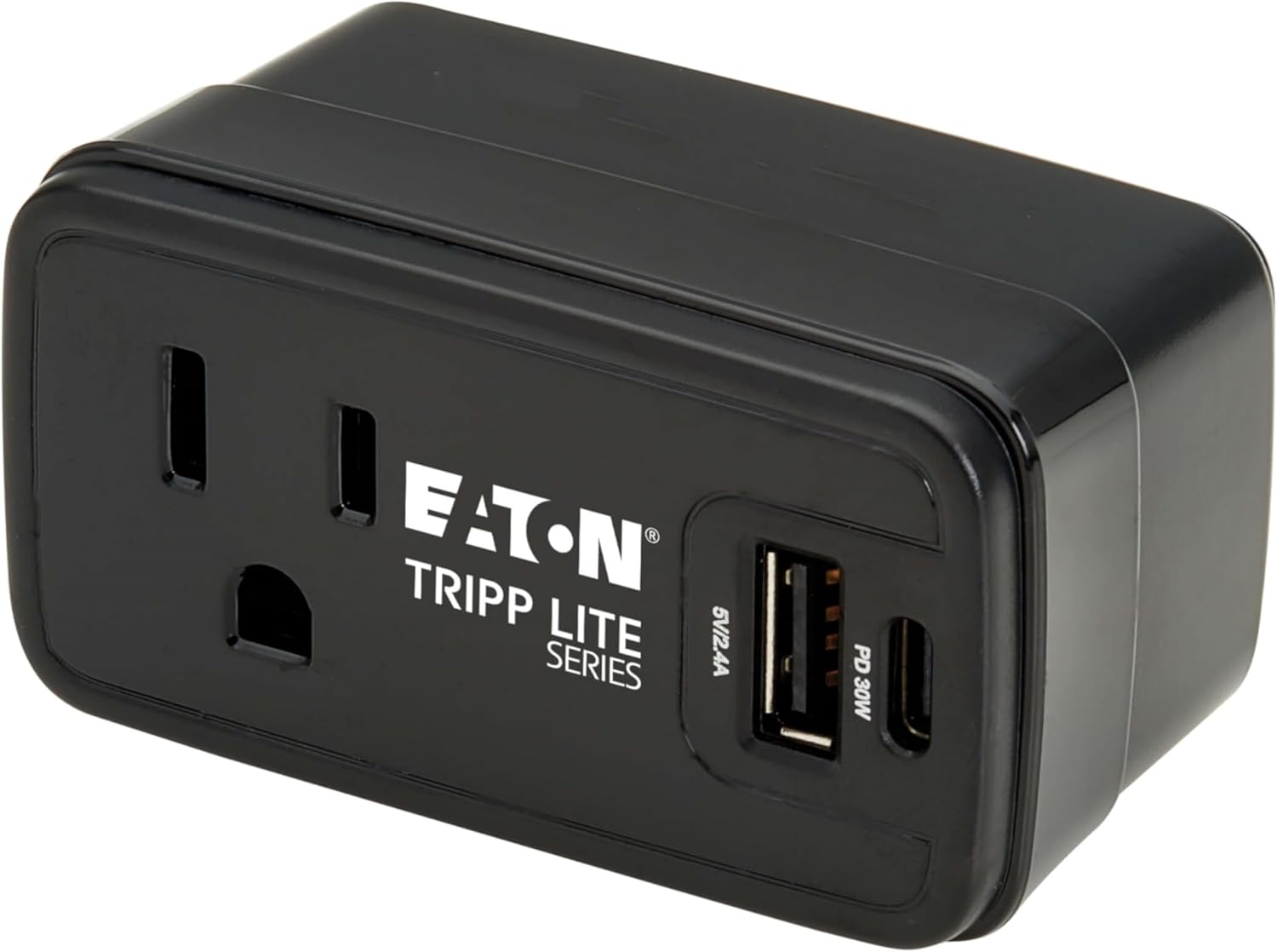 Eaton Tripp Lite SK10C32 1-Outlet Travel Power Strip & USB Charger