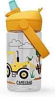 CAMELBAK Thrive Flip Straw Kids Bite Valve Water Bottle 14oz Tritan Renew