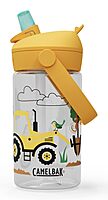 CAMELBAK Thrive Flip Straw Kids Bite Valve Water Bottle 14oz Tritan Renew