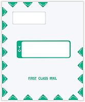 COMPLYRIGHT First Class Double-Window Tax Mailer Envelopes