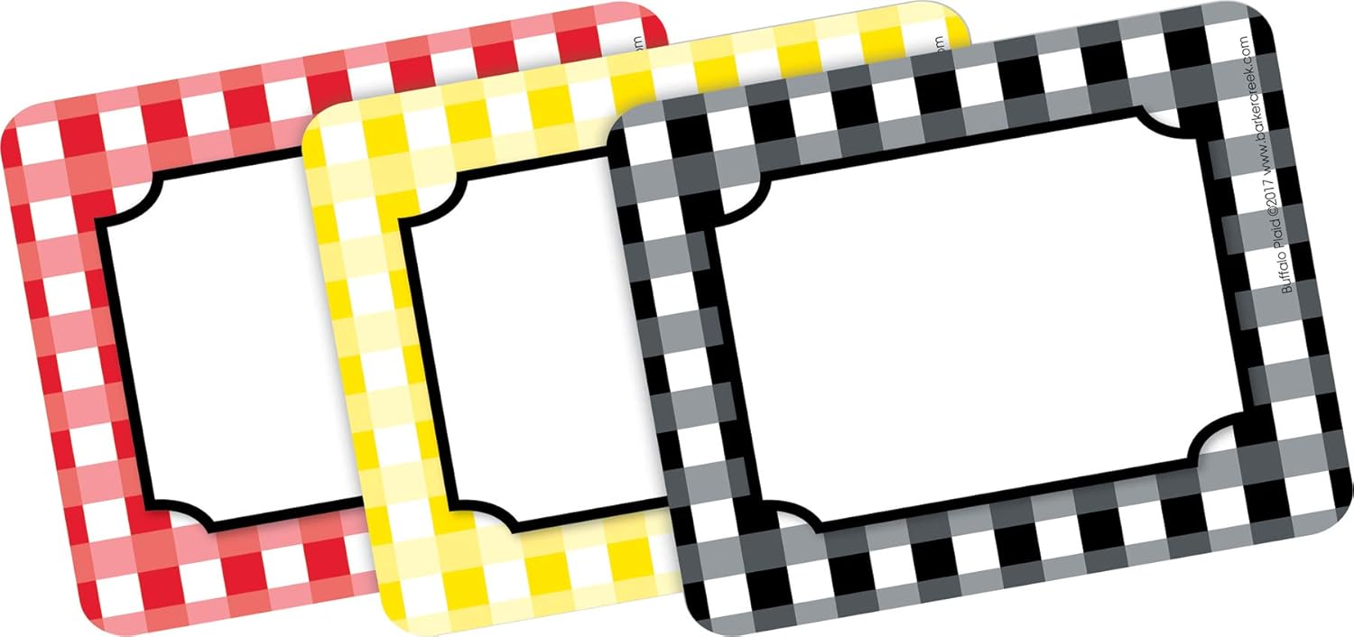 BARKER CREEK Name Badges & Self-Adhesive Labels