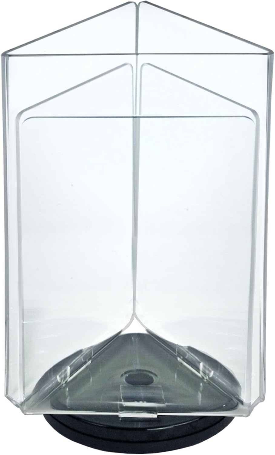 Azar Displays 3-Sided Acrylic Revolving Sign Holder
