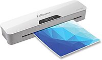 Fellowes® Halo™ 125 Thermal Laminator With 25 ImageLast Pouches, 12-1/2" Width, White