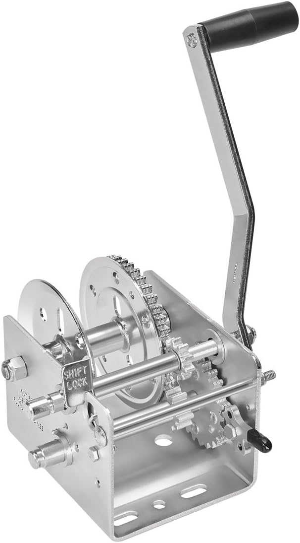 Fulton 142400 Dual Speed Winch - 2000 lbs. Capacity, 1 Pack