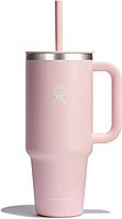 Hydro Flask Travel Tumbler with Handle, Lid and Straw - Insulated Stainless Steel