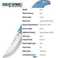 COLD STEEL Finn Wolf Folding Hunting & Camp Knife