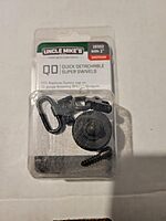 Uncle Mike's Quick Detachable Super Swivels 18302 — Shotgun Swivel Cap Set for Browning BPS & A5 (12 Gauge)