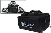 Birchwood Casey Deluxe Range Bag | Heavy-Duty Durable Nylon Water-Resistant Gun Range Bag with Adjustable Shoulder Strap