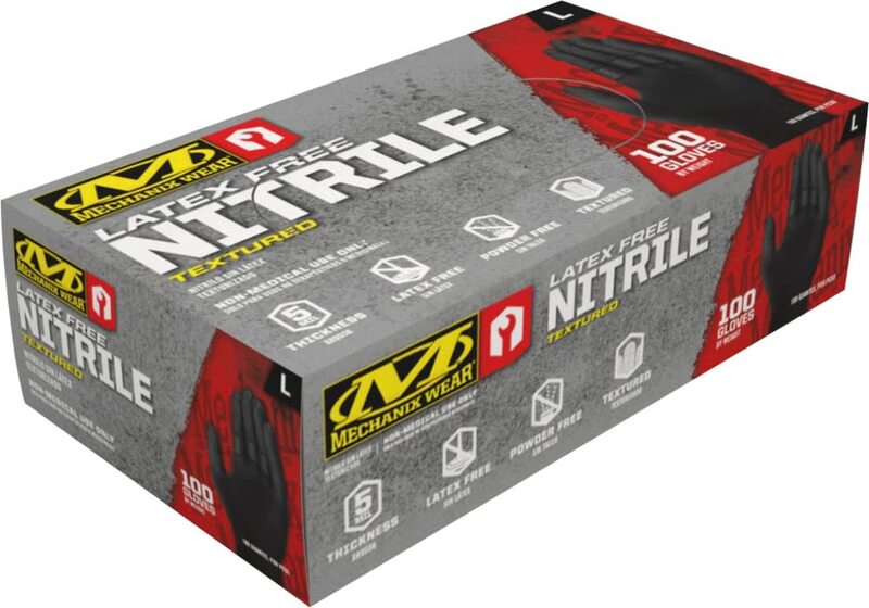 Mechanix Wear 5 Mil Nitrile Disposable Gloves
