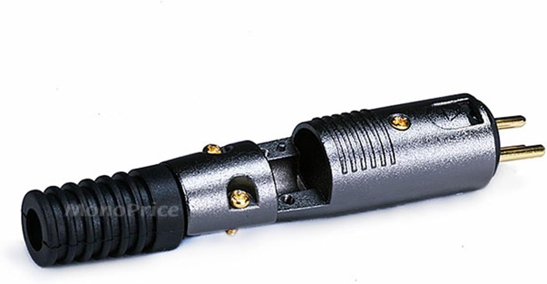 Monoprice 106210 Gold Plated 3-Pin XLR Male Mic Connector (2 Pack)2