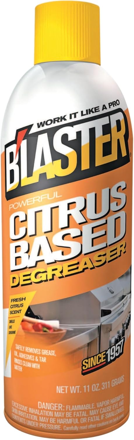 Blaster Citrus Based Degreasers - 16-oz. 606 aerosol concentrated citrus base [Set of 12]