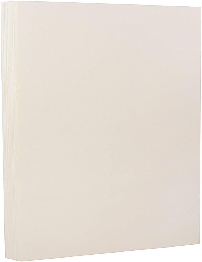 JAM PAPER Extra Heavy Weight 130 lb Cover Card Stock - Letter (8.5 x 11) - 25 Sheets