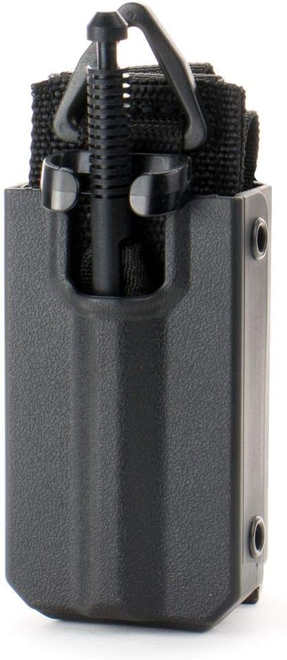 Eleven 10 Slick Front Rigid TQ Case for SOF-TT Tourniquet, Black, MOLLE Attachment