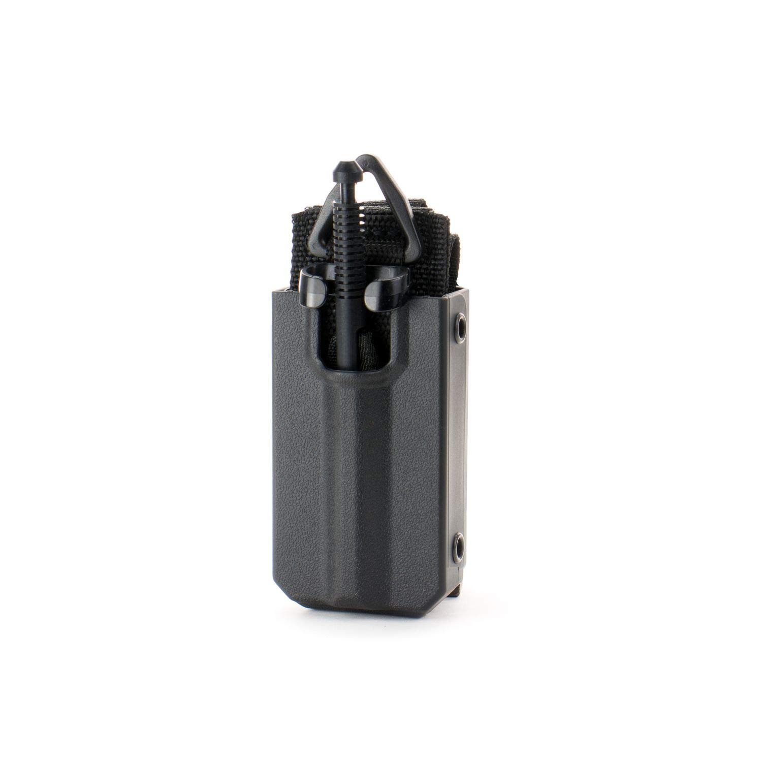 Eleven 10 Slick Front Rigid TQ Case for SOF-TT Tourniquet, Black, MOLLE Attachment