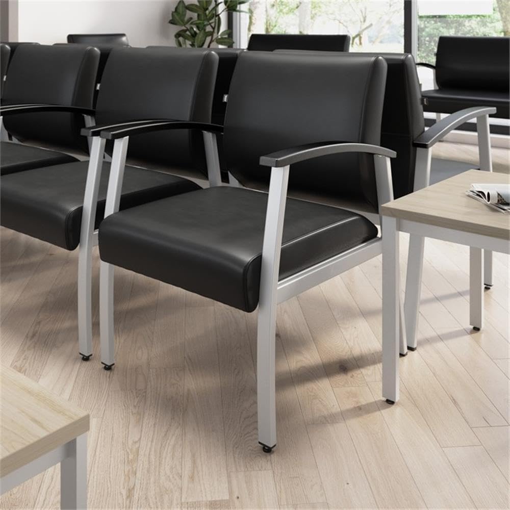 Bush Business Furniture Arrive Waiting Room Seating with Arms