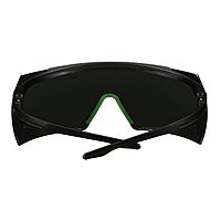 3M SecureFit 3700 Series, SF3750AS-BLK, Black Temples, IR 5.0 Gray OTG Anti-Scratch Lens