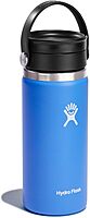 HYDRO FLASK Flex Sip Coffee Tumbler – Insulated Stainless Steel Leakproof Travel Bottle