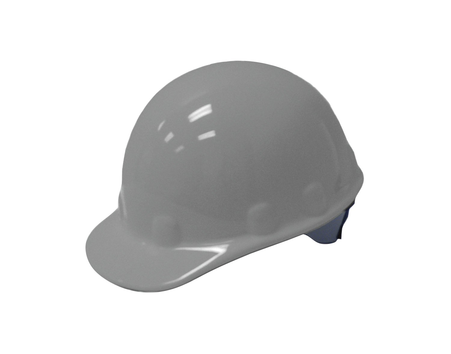 Fibre-Metal by Honeywell E2SW09A000 Super Eight Swing Strap Cap Style Hard Hat, Grey, Medium