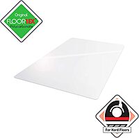 Floortex® Valuemat® Plus Polycarbonate Rectangular Chair Mat for Hard Floor - 30" x 48"