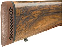 PACHMAYR Deluxe Field Recoil Pad for Shotguns — Ribbed Face, White Line Base