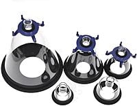 Máscara De Anestesia para Mascotas 3 pcs