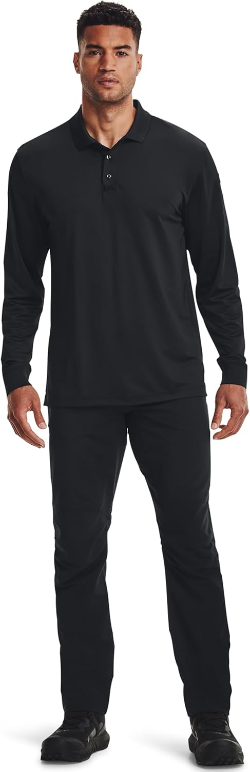 UNDER ARMOUR Men's Tac Performance Polo Long Sleeve 2.0