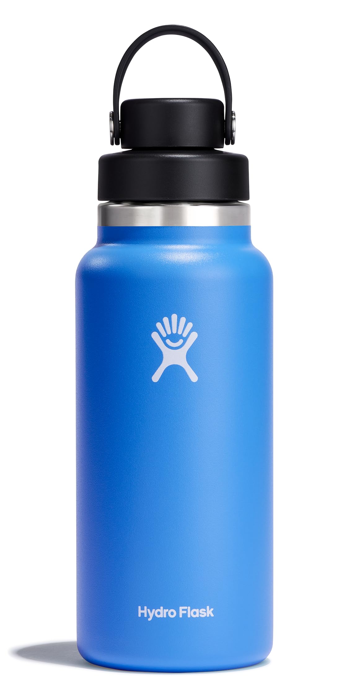 HYDRO FLASK Wide Mouth Insulated Stainless Steel Water Bottle with Flex Chug Cap