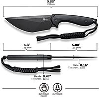 CIVIVI Concept 22 Fixed Blade Knife C21047